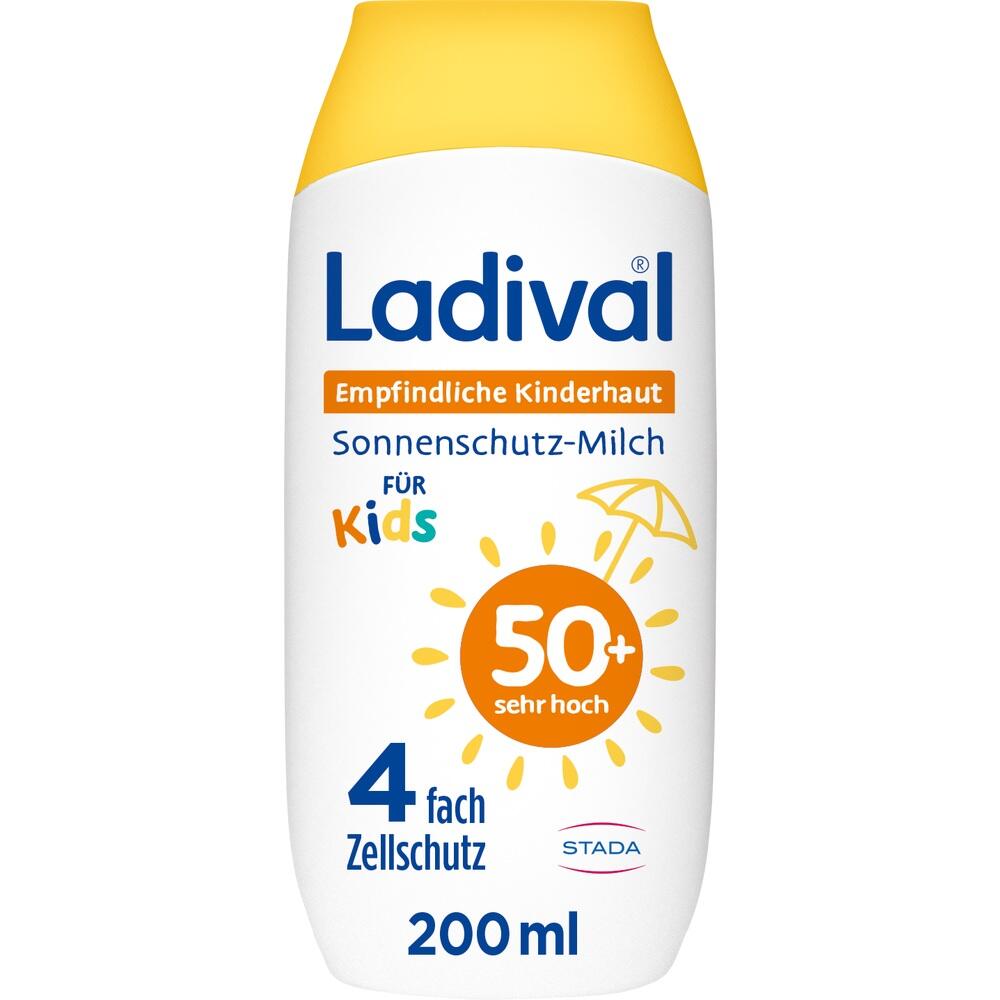 Ladival Empfindliche Kinderhaut Sonnenschutz-Milch LSF 50+ 200 ml Milch