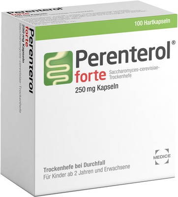 Perenterol forte bei akutem Durchfall  100 St Hartkapseln