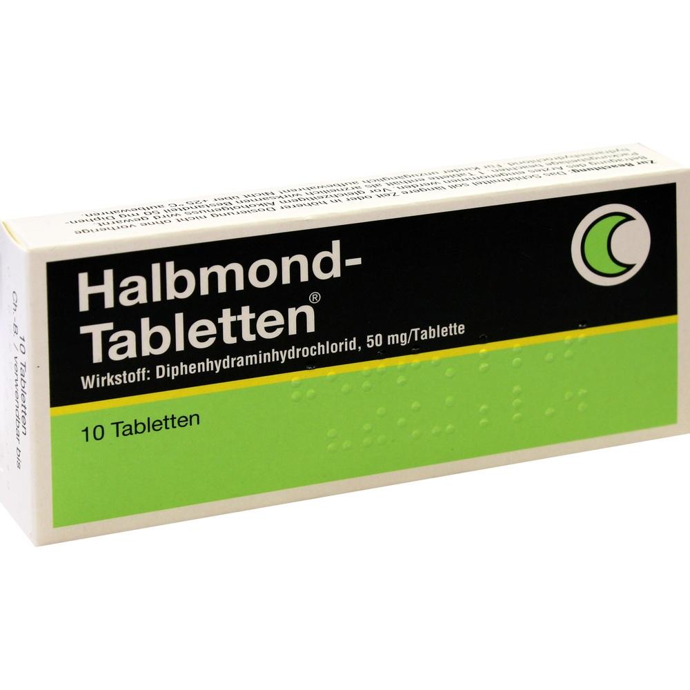 Halbmond-Tabletten 50mg 10 St Tabletten
