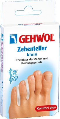 GEHWOL Polymer Gel Zehen Teiler klein 3 St