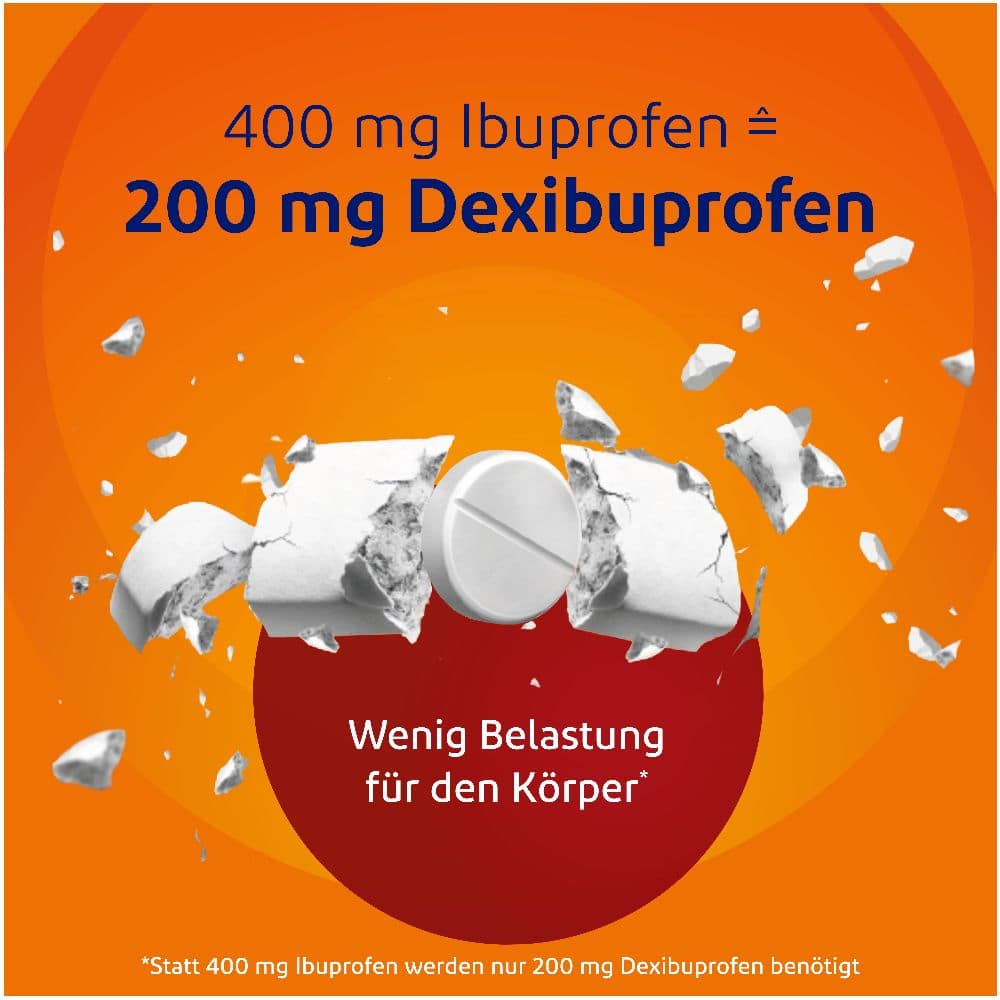 VoltaDexibu Schmerztabletten 200 mg 10 St Filmtabletten