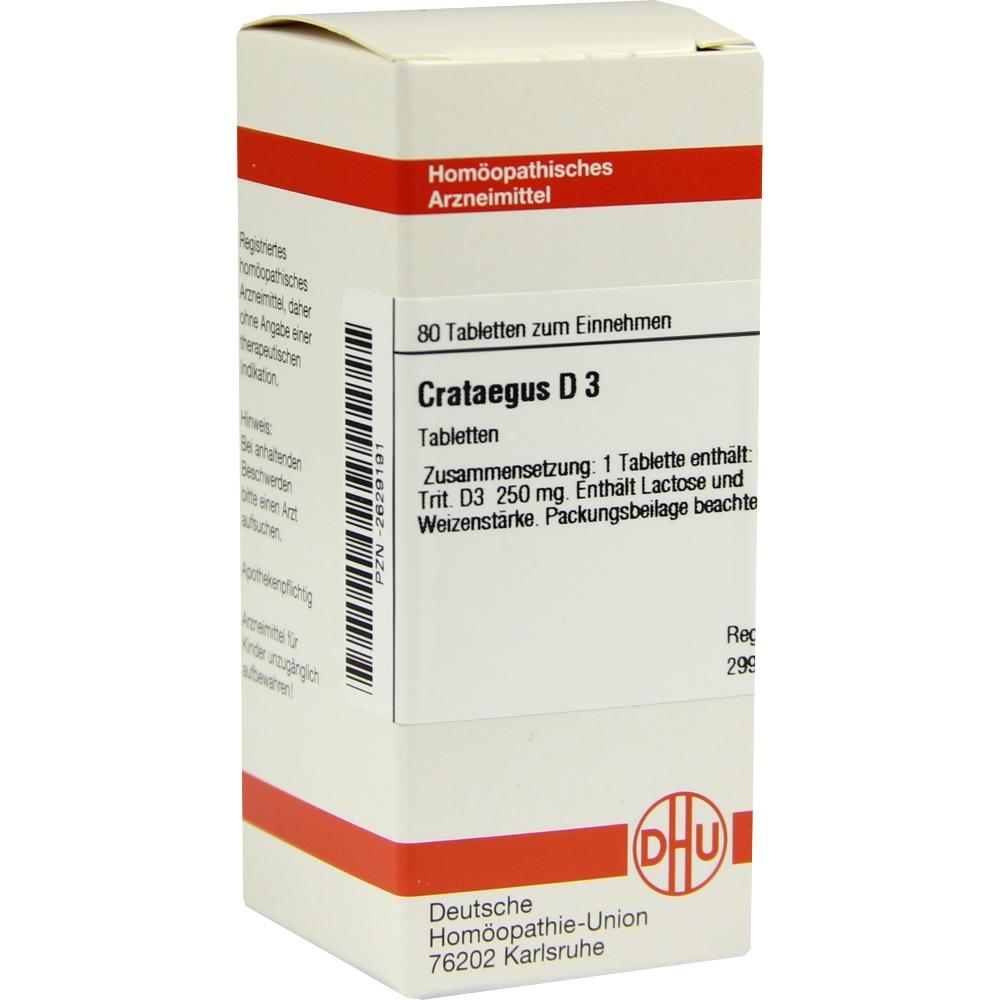 CRATAEGUS D 3  80 St Tabletten