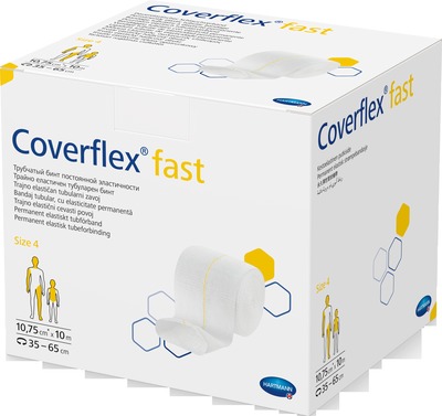 Coverflex fast Gr4 Schlauchverb. 10,75cm x 10m 1 St 1 St Verband