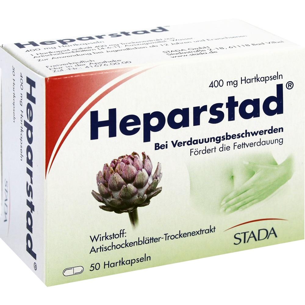 Heparstad 400mg 50 St Hartkapseln