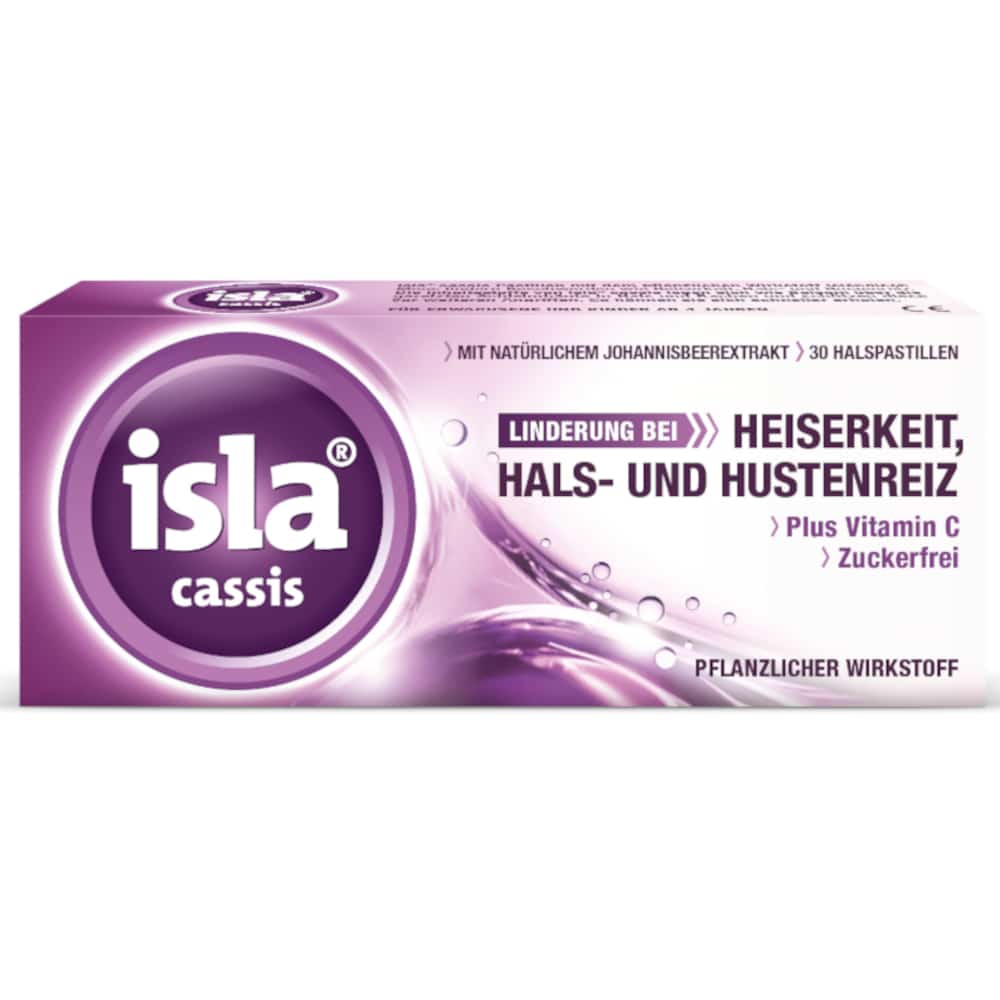 isla cassis Halspastillen 30 St Pastillen