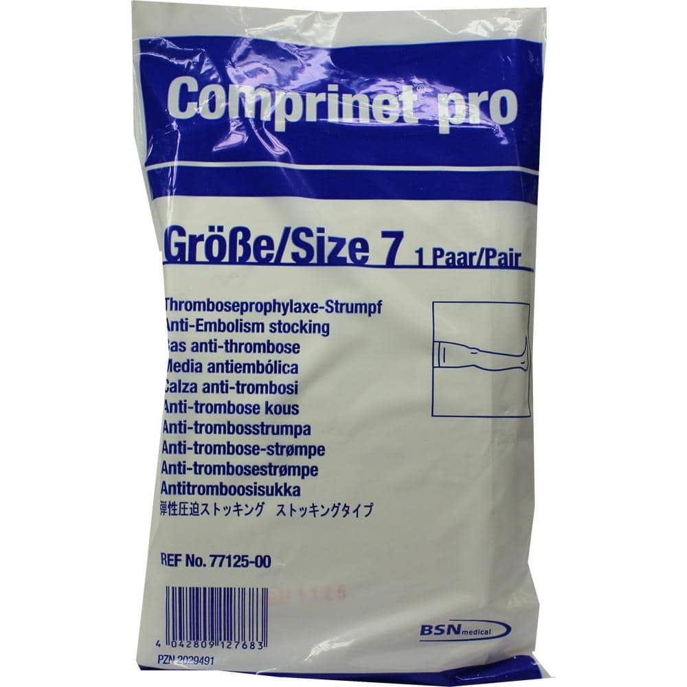 Comprinet pro Strumpf Oberschenkel lang Gr.7 weiß 2 St