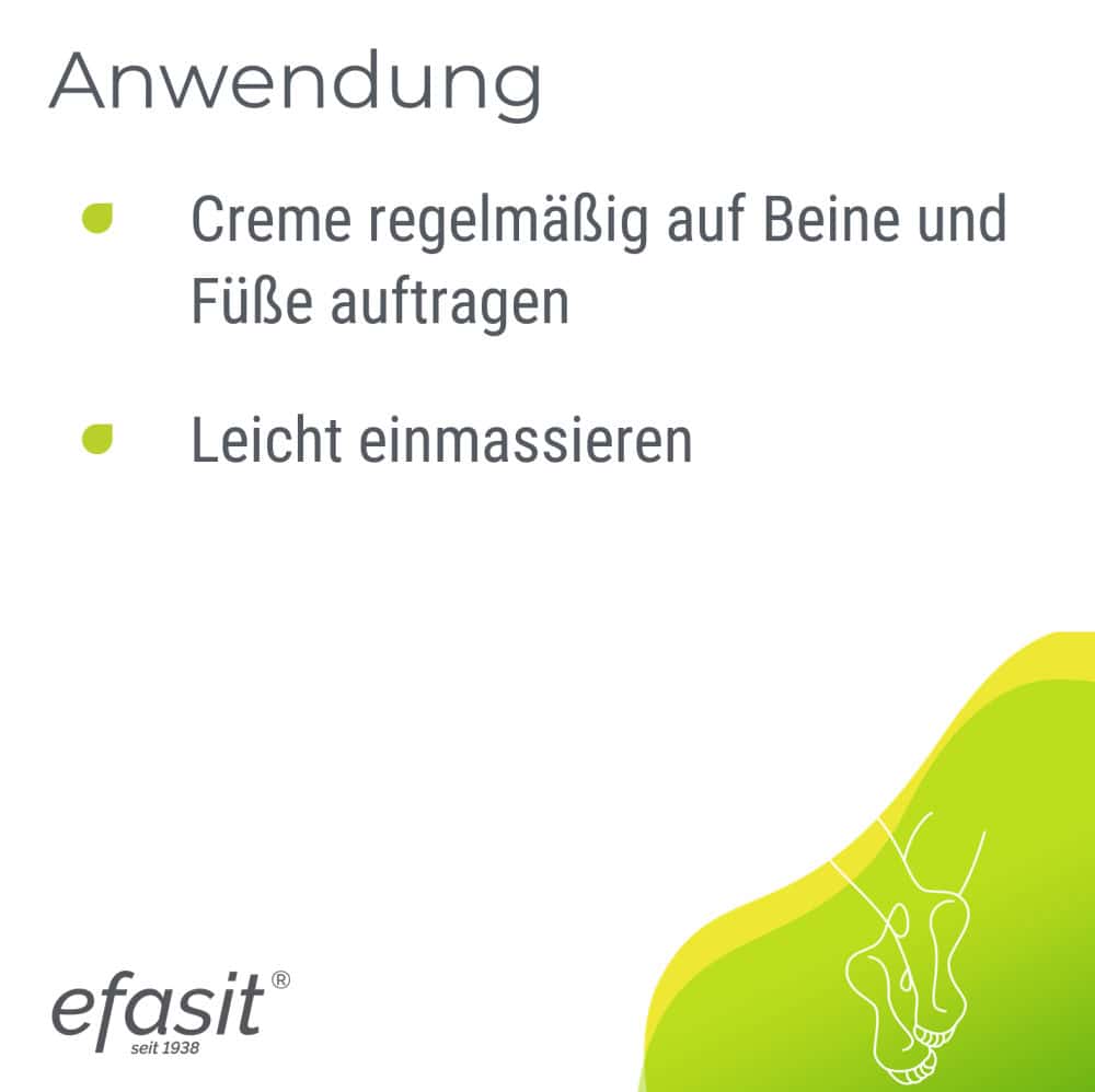efasit SENSITIVE FUSS CREME 75 ml Creme