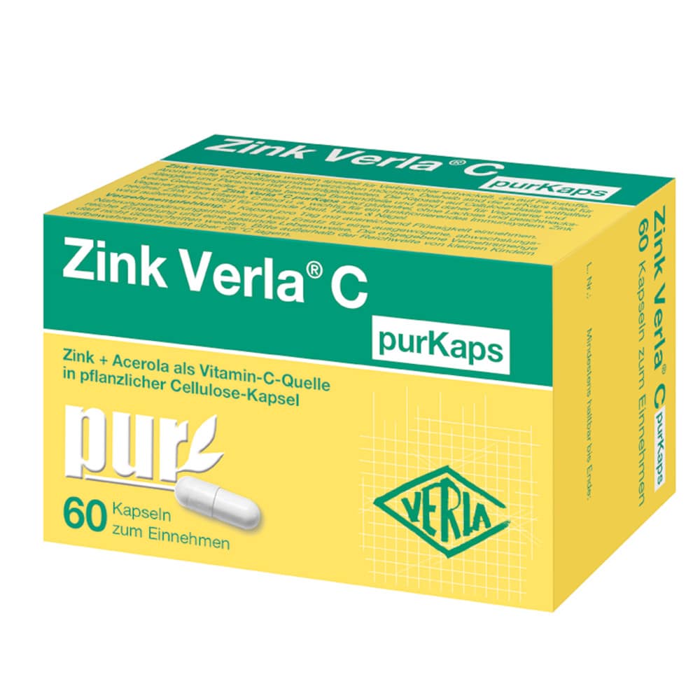 Zink Verla C purKaps 60 St Kapseln