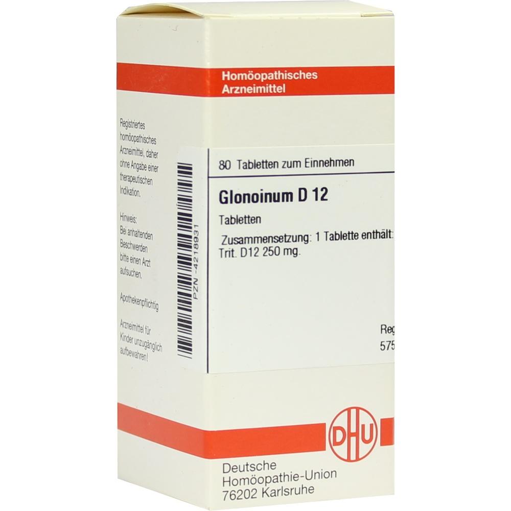 GLONOINUM D 12  80 St Tabletten