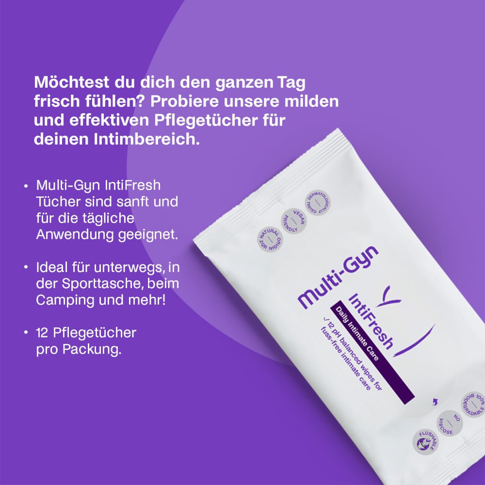 Multi-Gyn IntiFresh Tücher 12 St Tücher