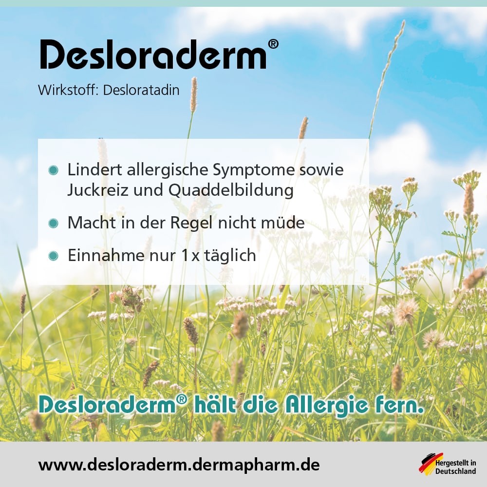 Desloraderm 5mg 20 St Filmtabletten