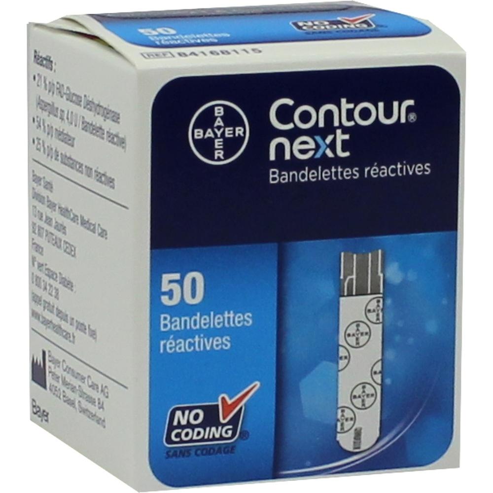 CONTOUR Next Sensoren Teststreifen 50 St Teststreifen