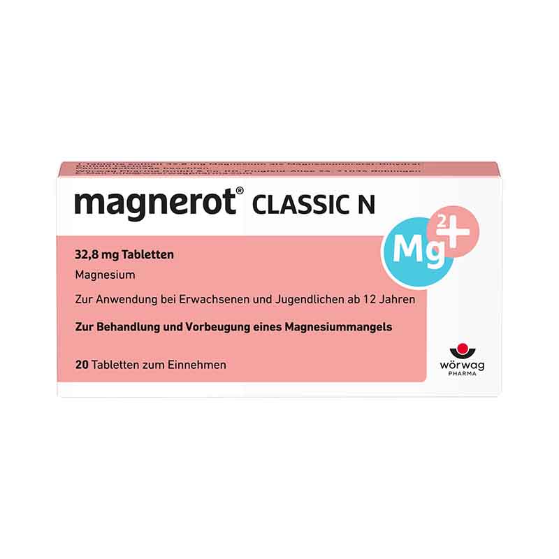 magnerot CLASSIC N 20 St Tabletten