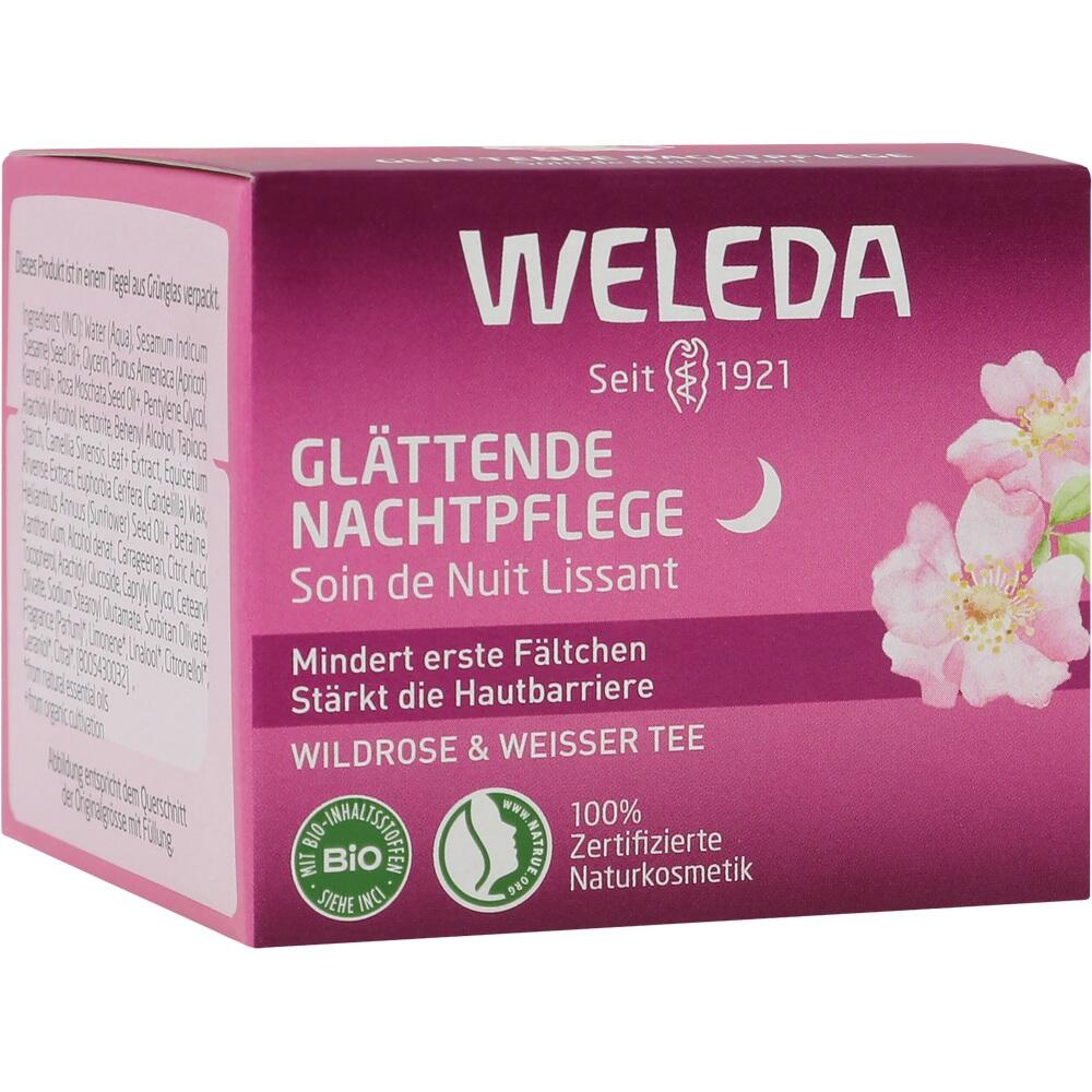 WELEDA Glättende Tagespflege Wildrose & Weisser Tee 40 ml Creme