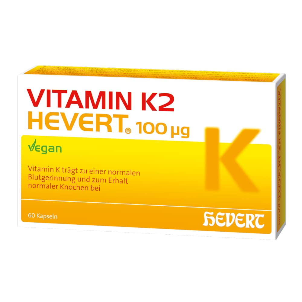 VITAMIN K2 HEVERT 100µg 60 St Kapseln