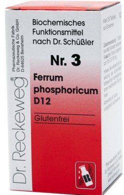 BIOCHEMIE 3 Ferrum phosphoricum D 12 Tabletten 200 St Tabletten