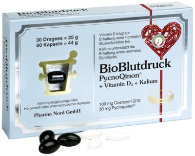BIOBLUTDRUCK Dragees+Kapseln Pharma Nord Kombip. 1 Packung Kombipackung