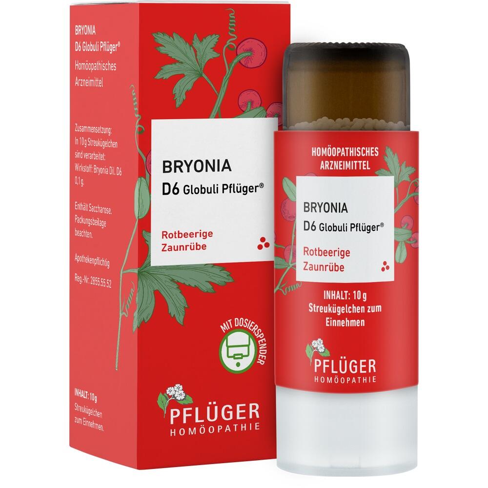 Bryonia D6 Globuli Pflüger Dosierspender 10 g Globuli