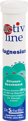 activline Magnesium Zitronen-Geschmack Dr. Scheffler 20 St Brausetabletten