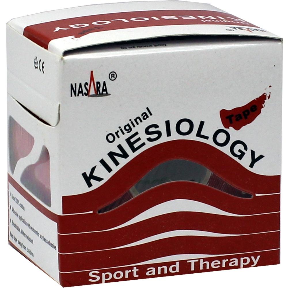 KINESIOLOGIE Tape 5 cmx5 m rot 1 St
