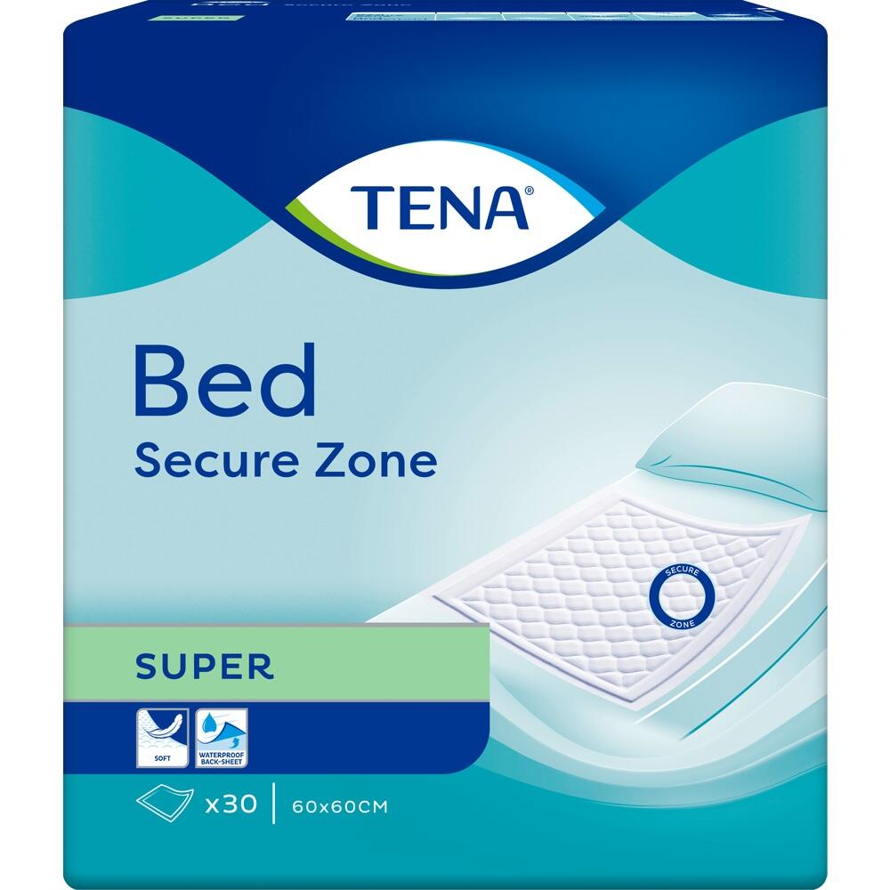 TENA Bed Krankenunterlagen Super 60x60cm 4X30 St