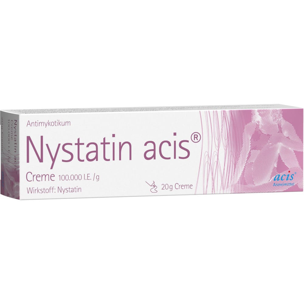 Nystatin acis 20 g Creme