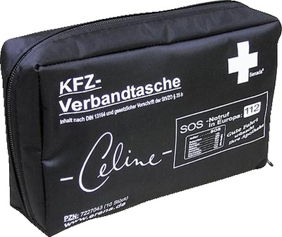 VERBANDTASCHE Auto Celine schwarz 1 St