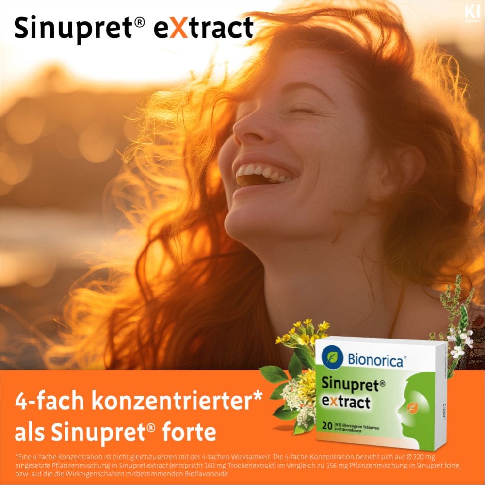Sinupret extract 40 St Überzogene Tabletten