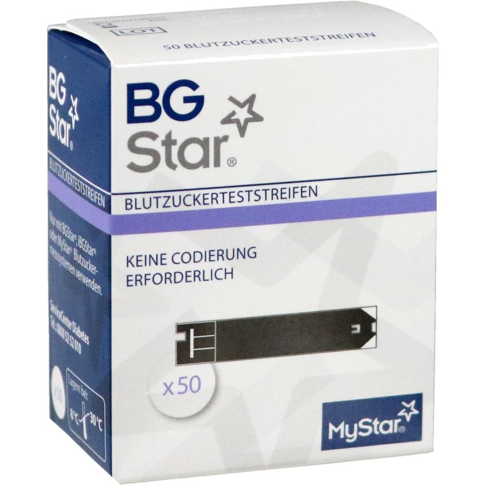 BGSTAR Teststreifen 50 St Teststreifen