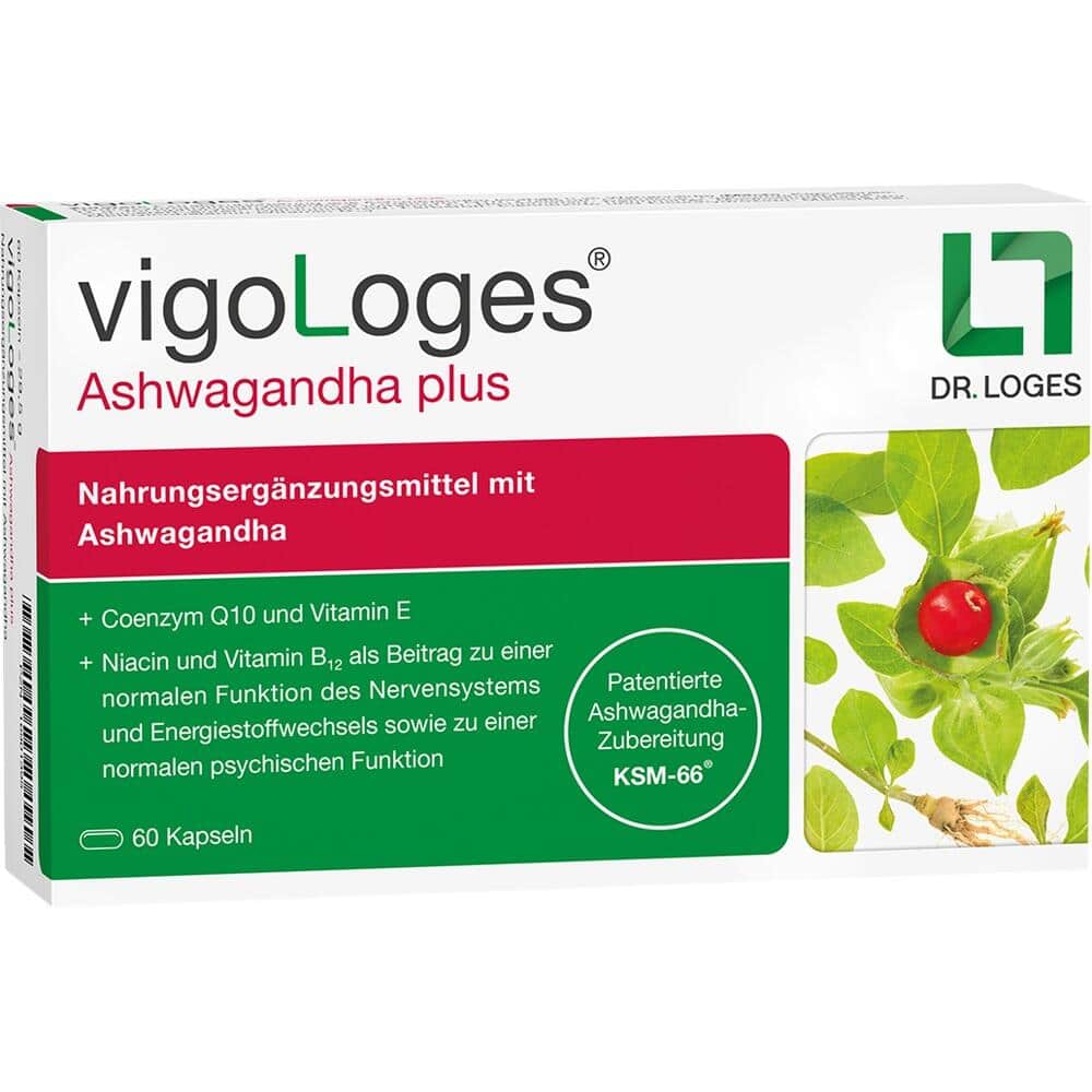 vigoLoges Ashwagandha plus 60 St Kapseln