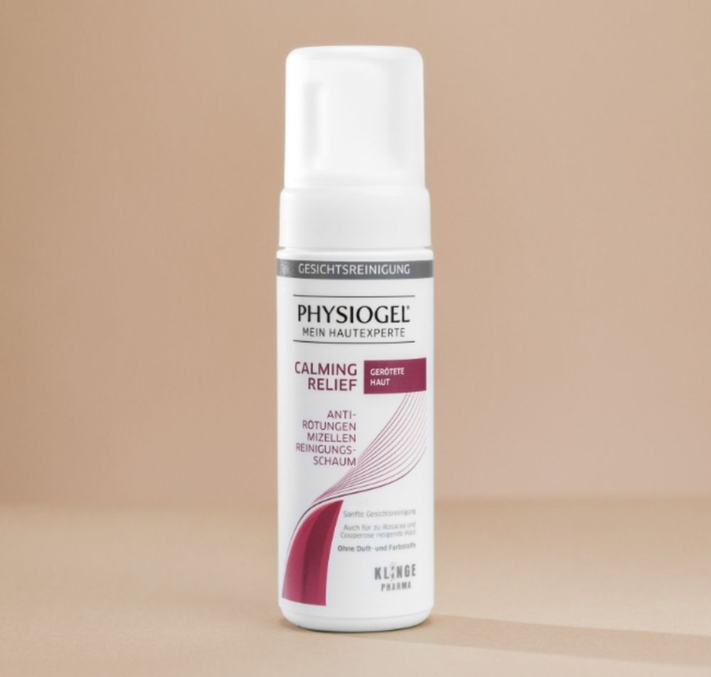 PHYSIOGEL CALMING RELIEF ANTI-RÖTUNGEN MIZELLEN REINIGUNGSSCHAUM 150 ml Schaum