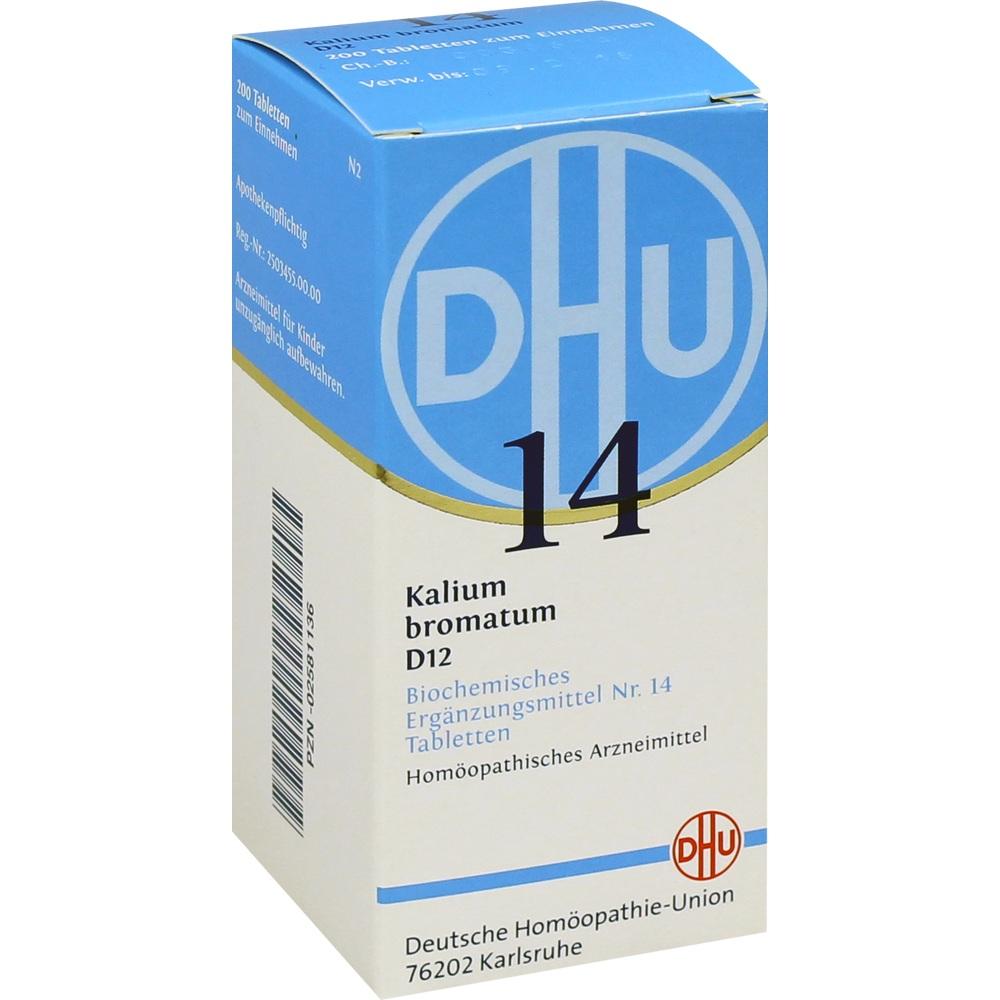DHU Schüssler-Salz Nr. 14 Kalium bromatum D 12 Tabletten 200 St Tabletten