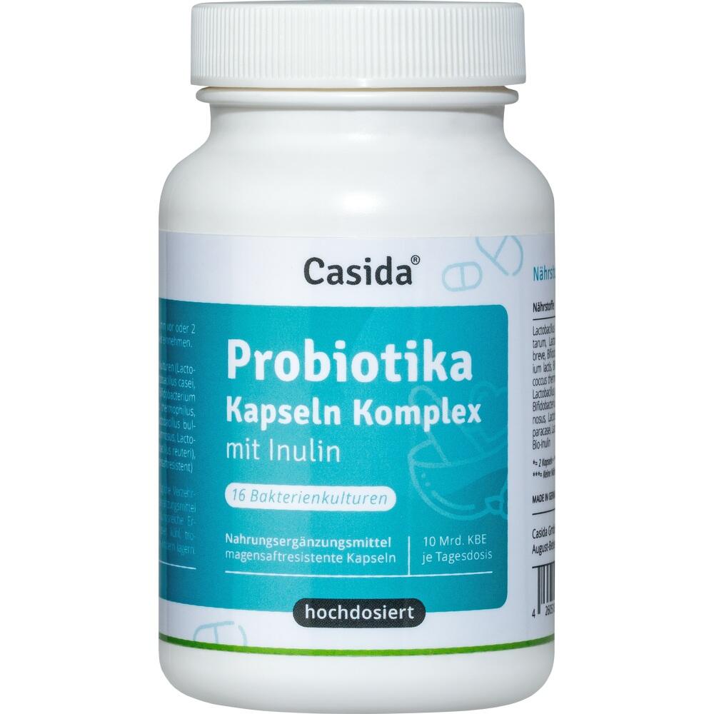 Casida Probiotika Kapseln Komplex+Inulin 120 St Kapseln
