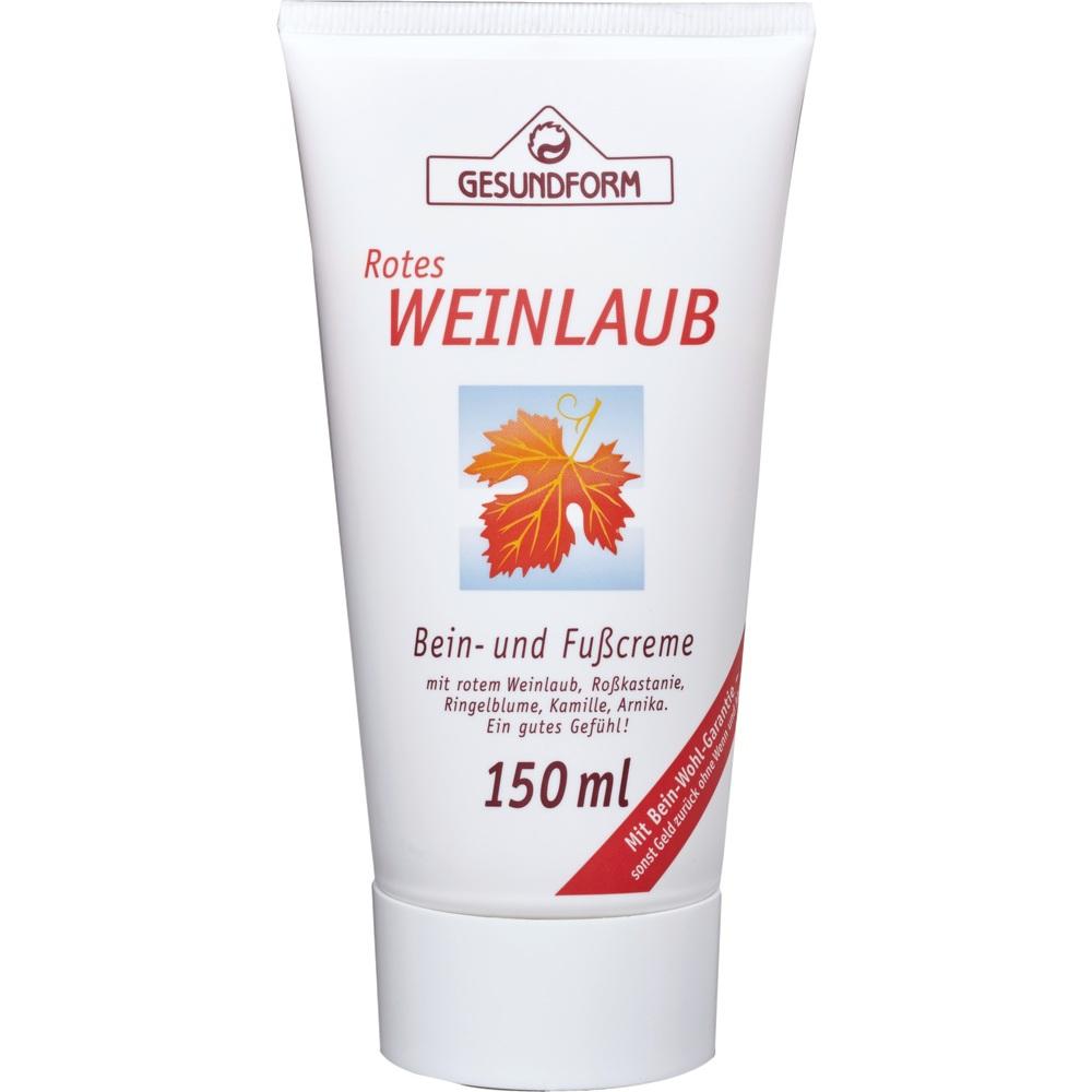 GESUNDFORM Rotes Weinlaub Creme 150 ml Creme