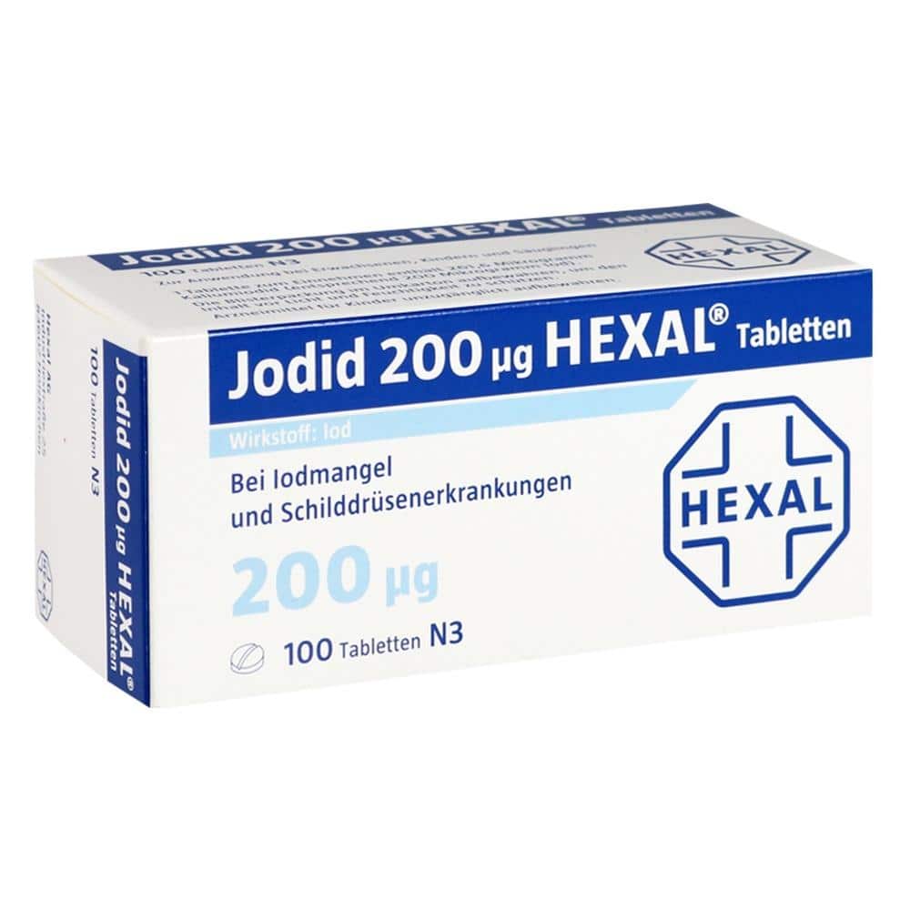 Jodid 200μg HEXAL 100 St Tabletten