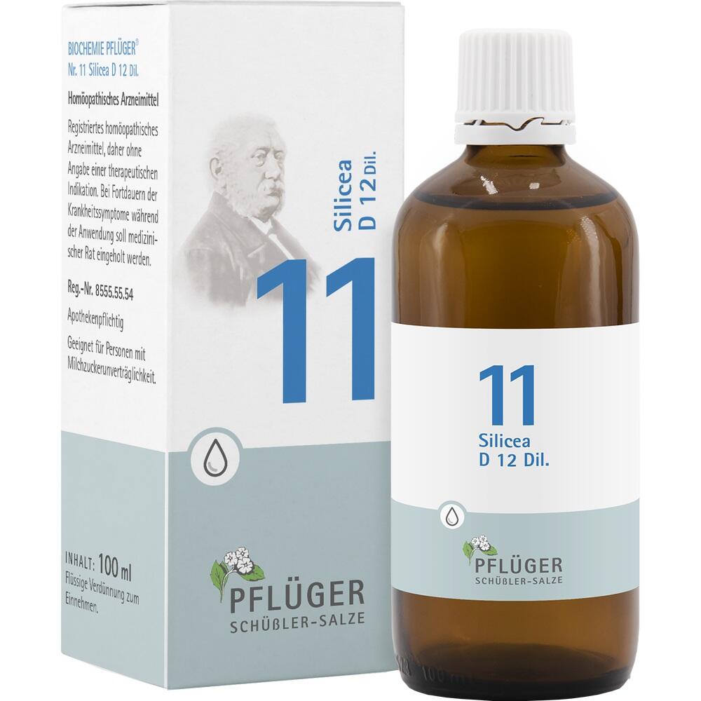 Schüßler-Salz Nr. 11 Silicea D12 100 ml Tropfen