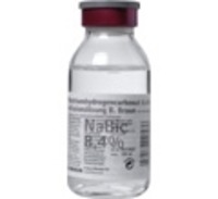 NATRIUMHYDROGENCARBONAT B.Braun 8,4% Glas 100 ml Infusionslösung