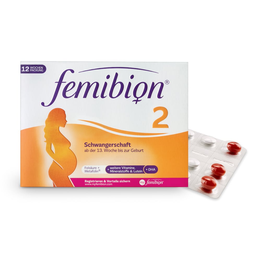 femibion 2 Schwangerschaft Kombipackung 2X84 St Kombipackung