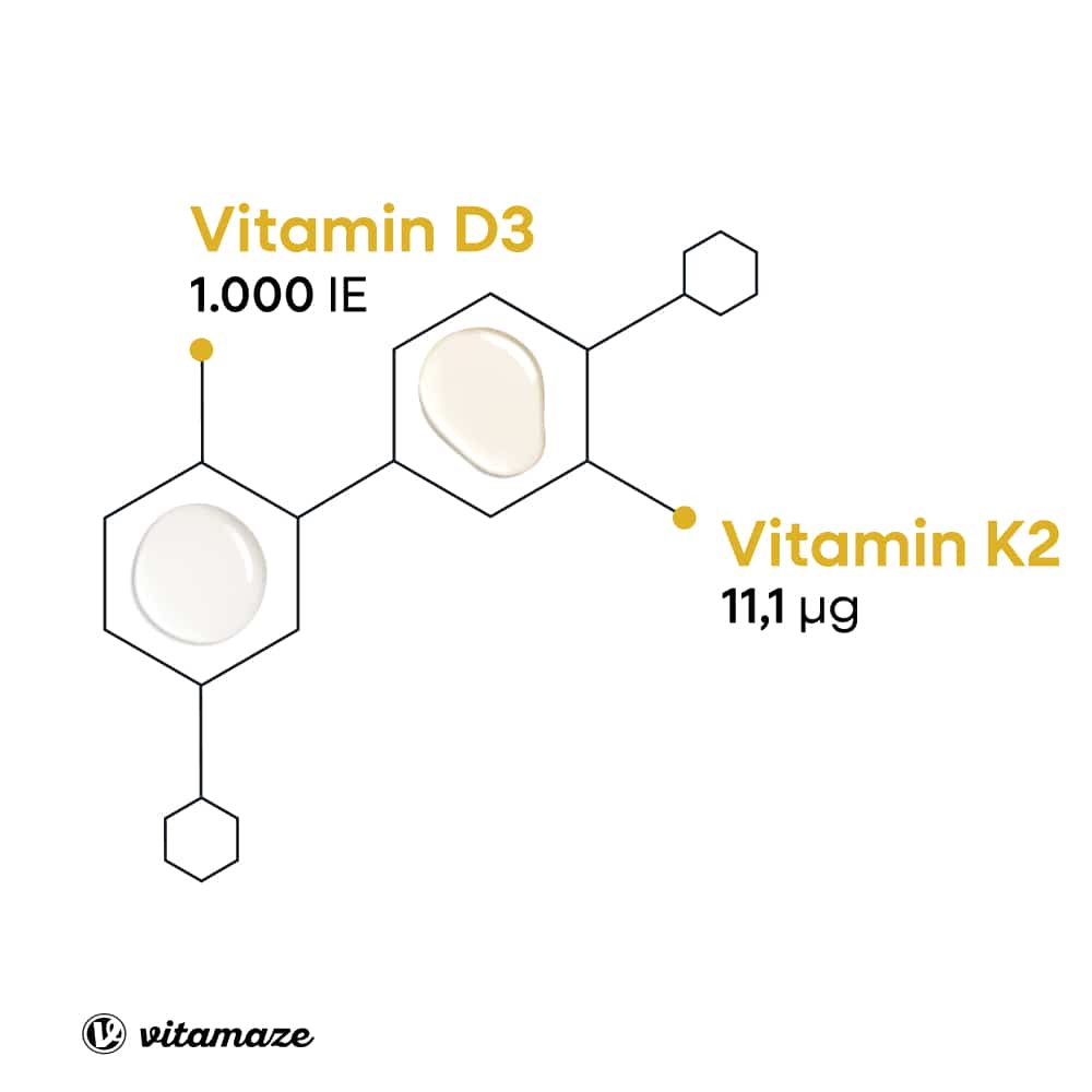 Vitamin D3 K2 1000IE/10UG 50 ml Tropfen