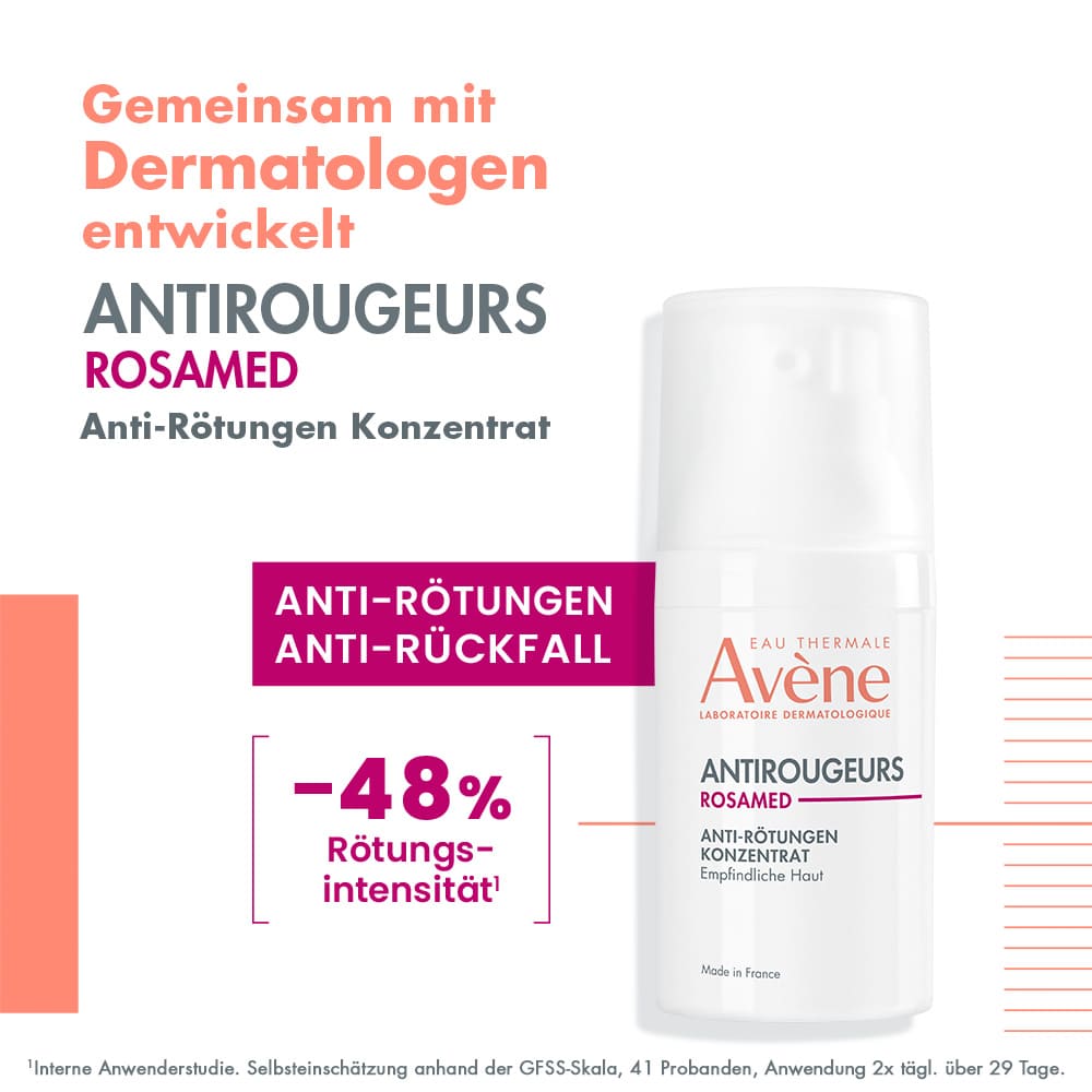Avène ANTIROUGEURS ROSAMED ANTI-RÖTUNGEN KONZENTRAT 30 ml Konzentrat