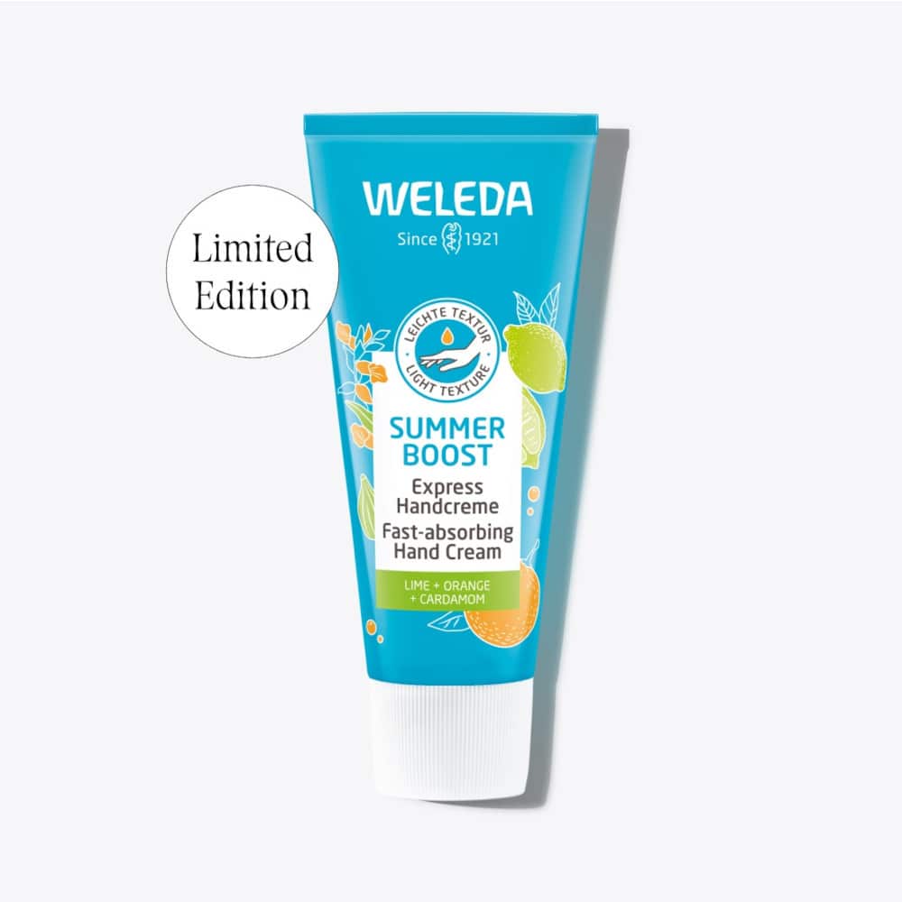 WELEDA SUMMER BOOST Express Handcreme 50 ml Creme