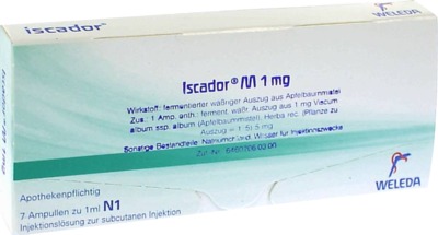 ISCADOR M 1 mg Injektionslösung 7X1 ml Injektionslösung