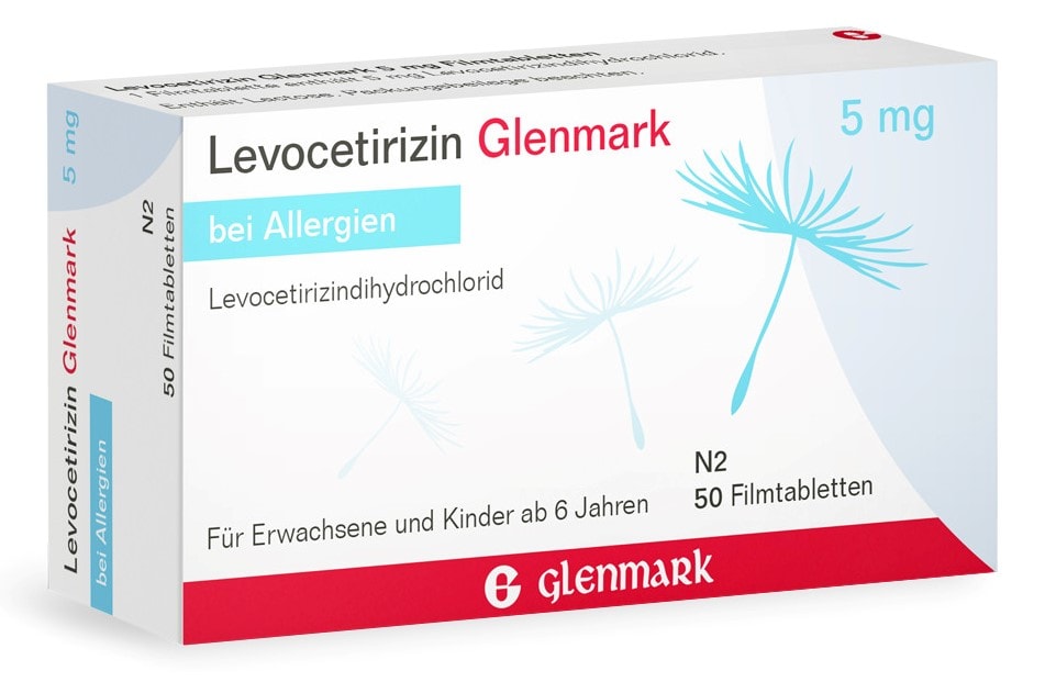 Levocetirizin Glenmark 50 St Filmtabletten