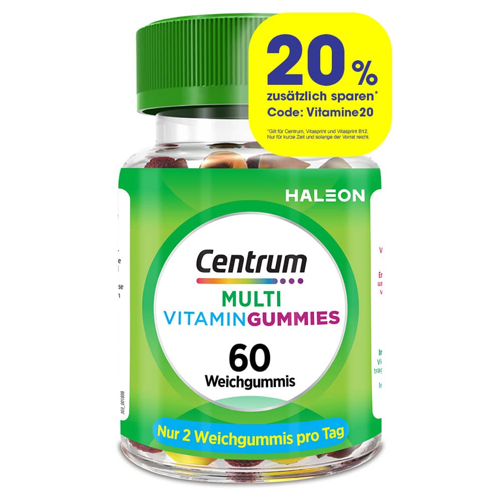CENTRUM MULTI VITAMINGUMMIES 60 St Kaugummi