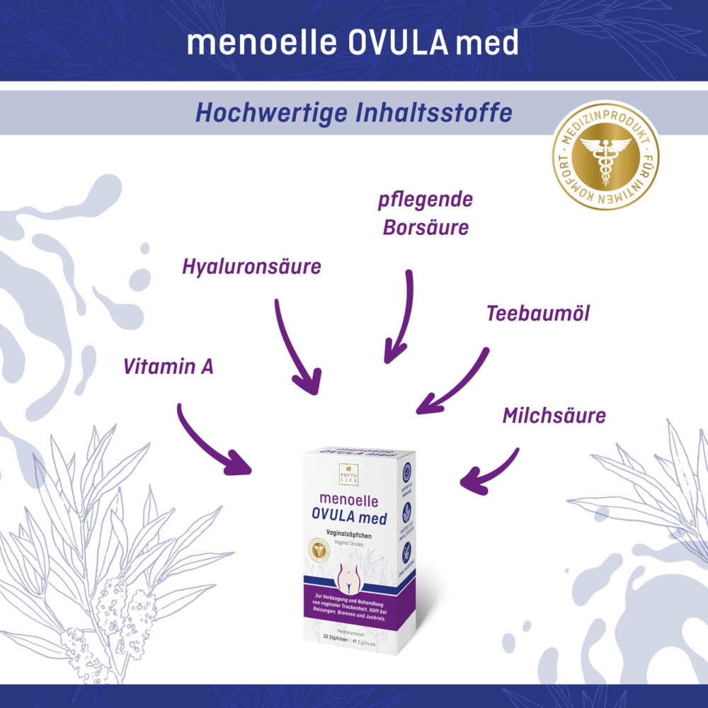 menoelle OVULA med 10 St Vaginalovula