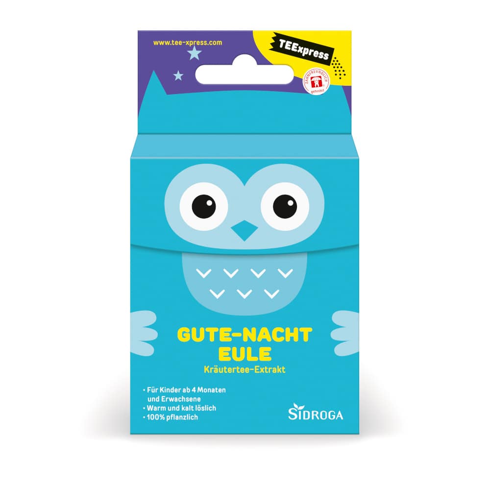 SIDROGA TEExpress Gute-Nacht Eule 15X0.2 g Tee