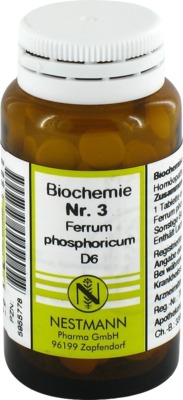 BIOCHEMIE 3 Ferrum phosphoricum D 6 Tabletten 100 St Tabletten