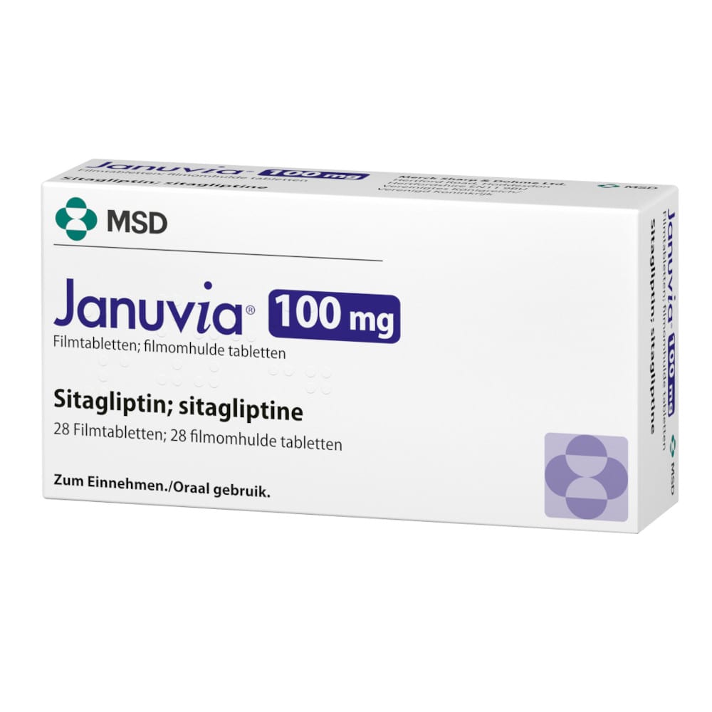 Januvia 100mg 98 St Filmtabletten