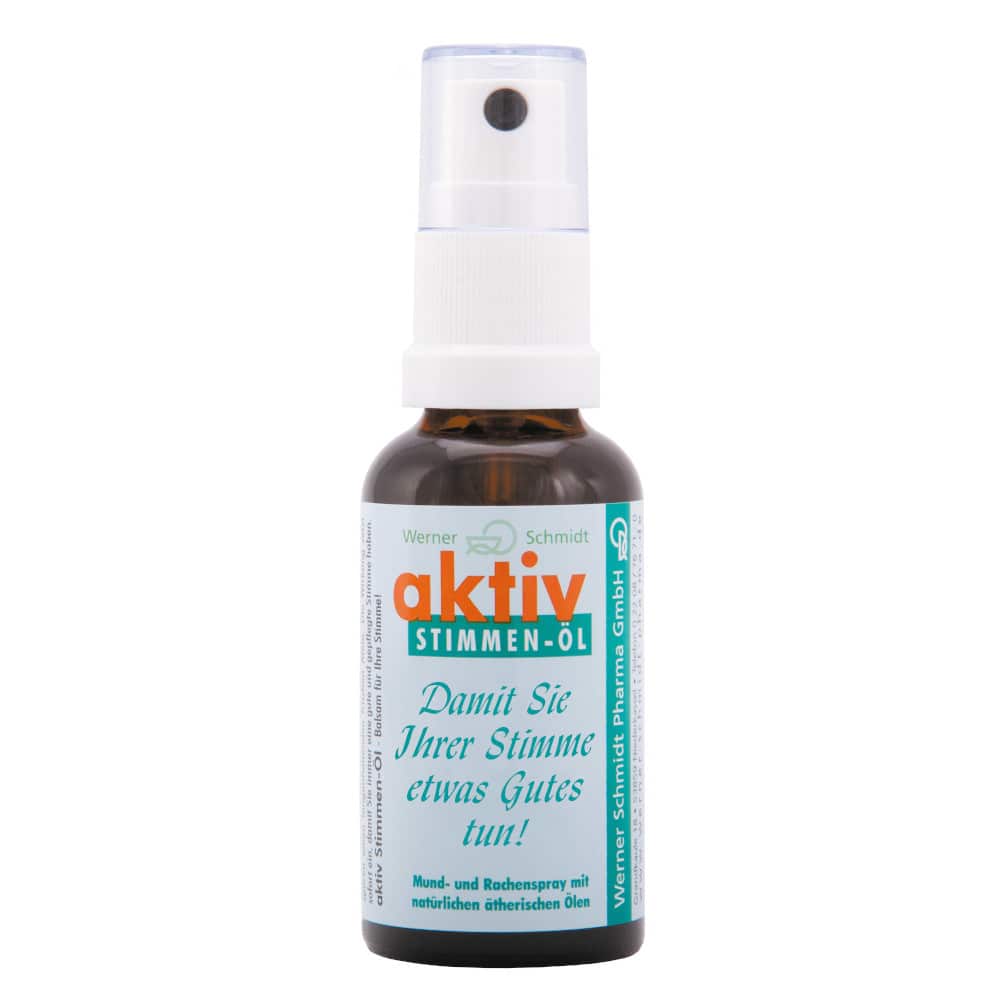 AKTIV STIMMEN-Öl Sprühflasche 30 ml Sprühflasche