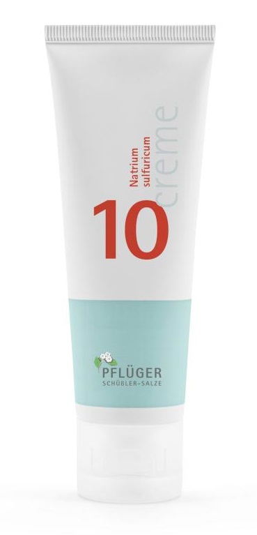 Schüßler-Salz Nr. 10 Natrium sulfuricum D4 75 g Creme